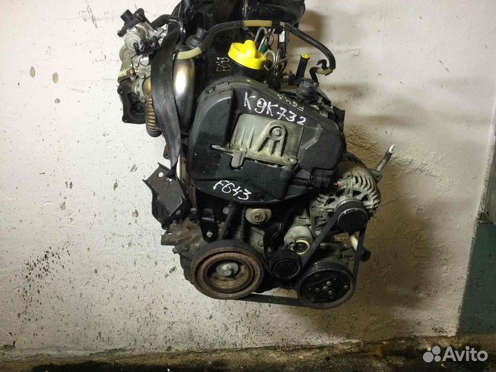 Двигатель Nissan Note 2008 K9k276 1.5