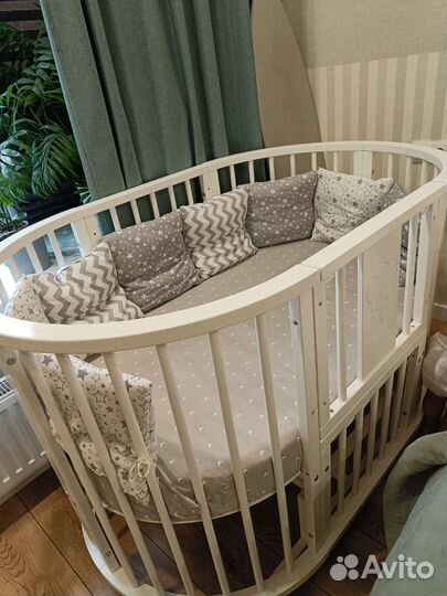 Детская кроватка трансформер 7 в 1