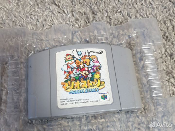 Mario story nintendo 64
