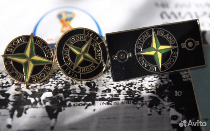 Значки Stone Island, On tour, Fred Perry