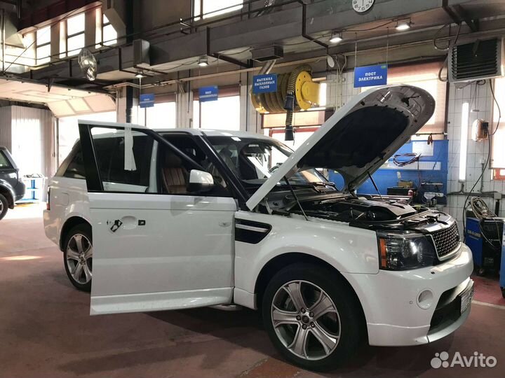 Выездная диагностика Range Rover Sport