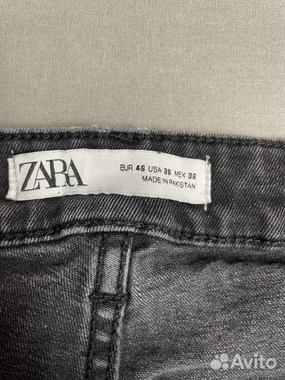 Джинсы мужские черные zara