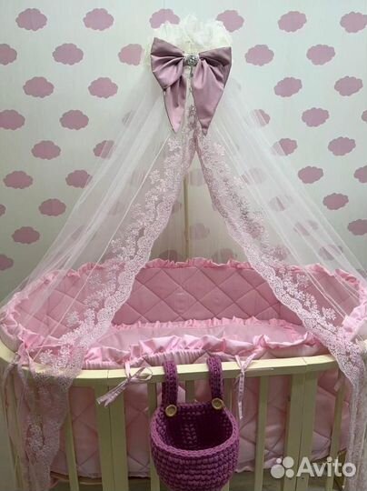 Комплект бортики в кроватку