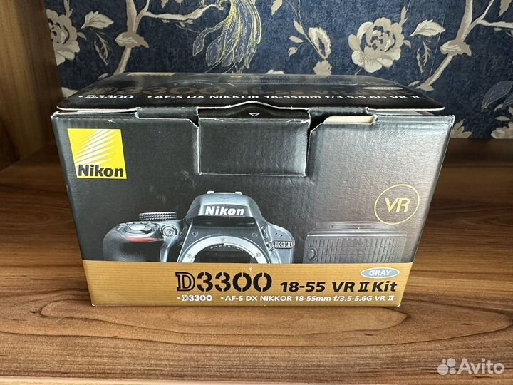 Зеркальный фотоаппарат nikon d3300