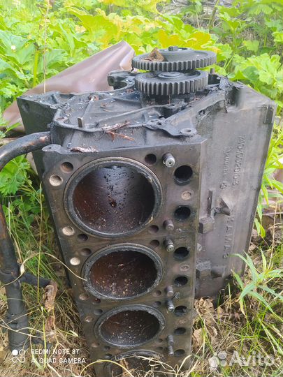 Блок двигателя бу камаз 740