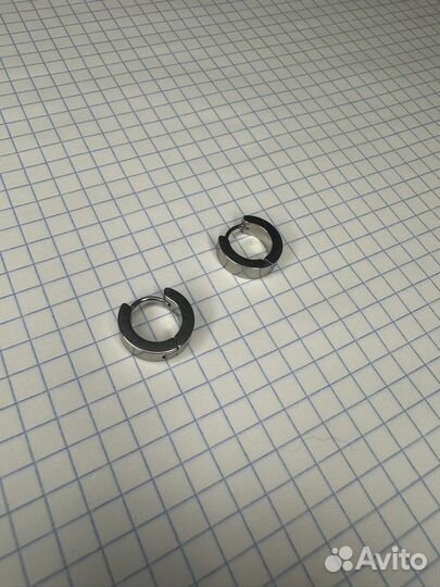 Серьги круглые (пирсинг)