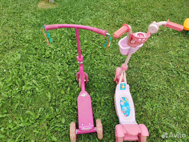 Самокат для девочки до 5 лет