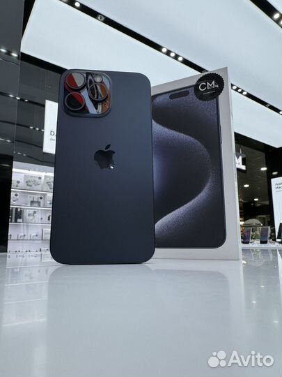 iPhone 15 Pro 512 гб синий титан (1sim + eSim )