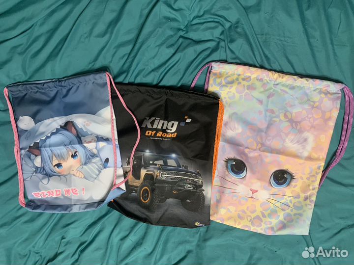 Новый мешок для обуви для девочки, мальчика