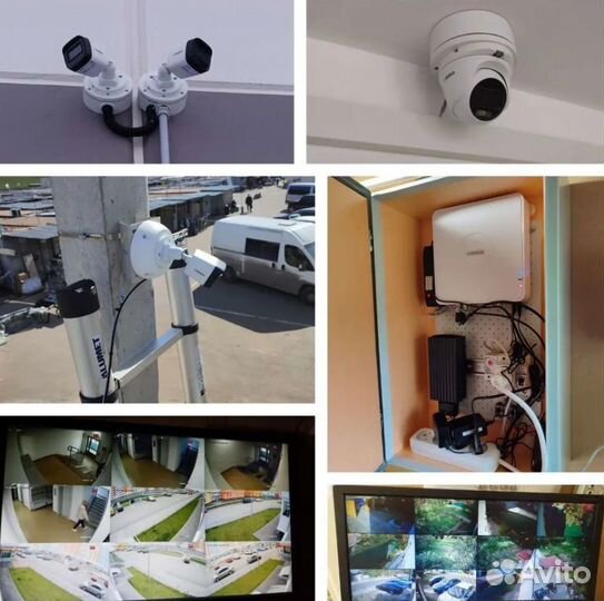 Установка Видеонаблюдения. Монтаж Камер. Ремонт