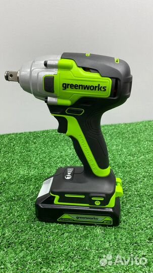 Гайковерт Greenworks 24V GD24IW400 арт 3802907