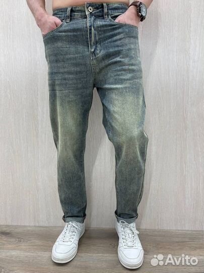 Брендовые джинсы, мужские, размеры от 46 до 56