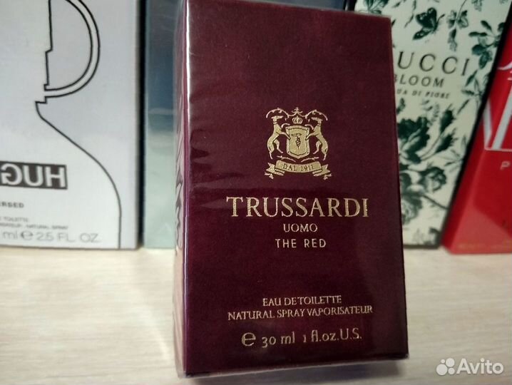 Trussardi uomo the red 30ml edt оригинал