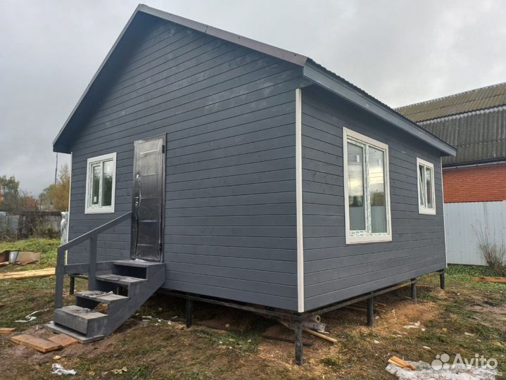 Каркасный дом 6х6