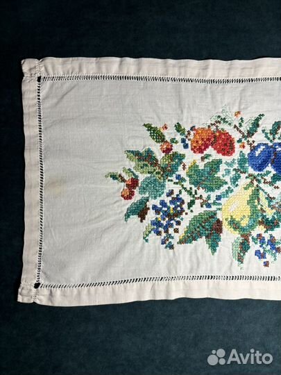 Дорожки-салфетки винтажные с вышивкой