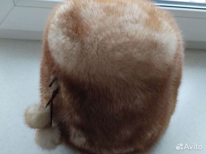 Шапка норковая женская