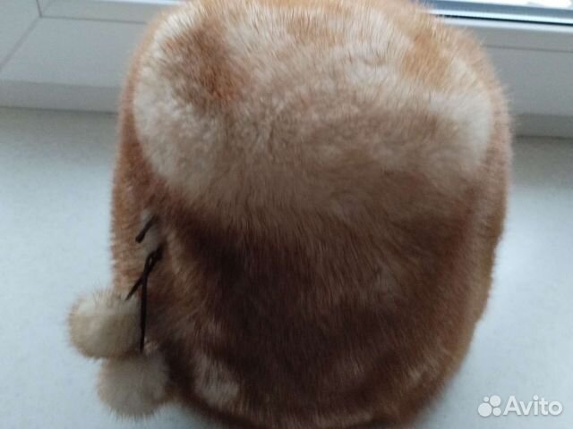 Шапка норковая женская