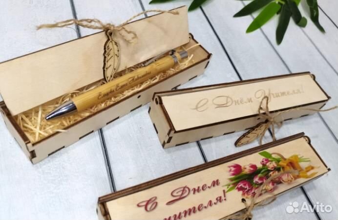 Деревянная шариковая ручка