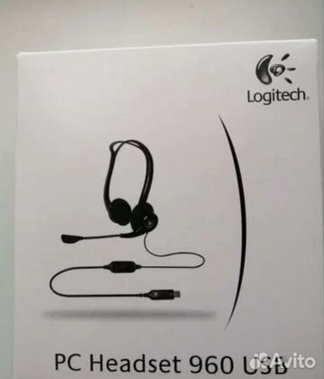 Гарнитура Logitech PC 960 Stereo Headset