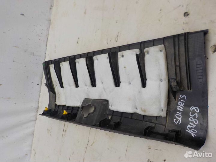 Обшивка багажника hyundai solaris