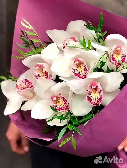 Букет из орхидей