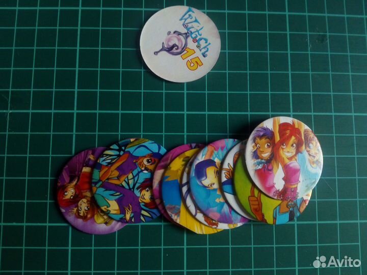 Фишки (кэпсы) Winx Винкс W.I.T.C.H Чародейки