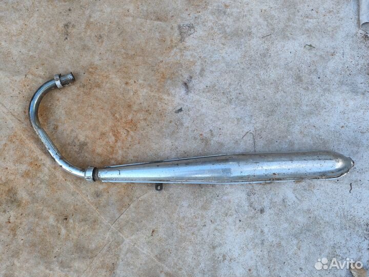 Глушитель мопеда Рига