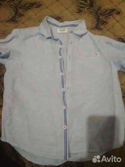 Рубашка для мальчика 122