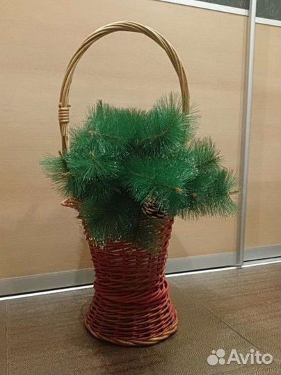 Корзина плетеная