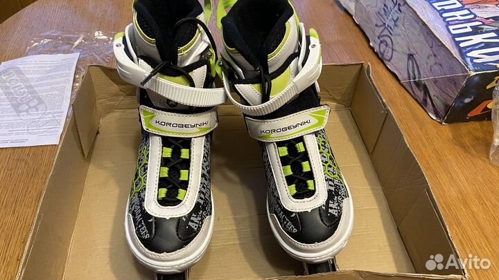 Роликовые коньки (ролики) kornbeuniki.р. 33-36