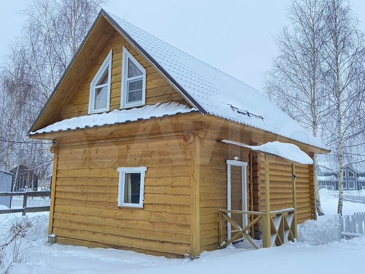 Коттедж 110 м² на участке 10 сот.