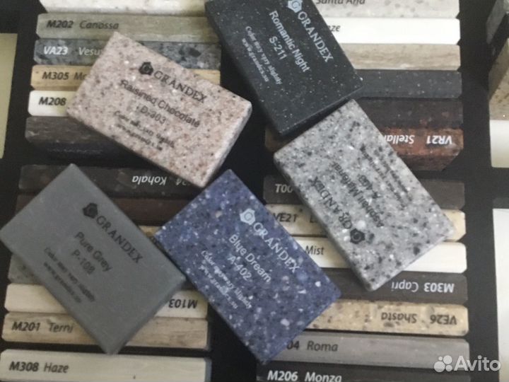 Образцы плитки поверхности