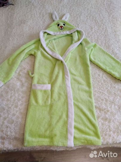 Детский махровый халат