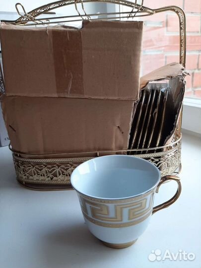 Чайный сервиз новый в коробке