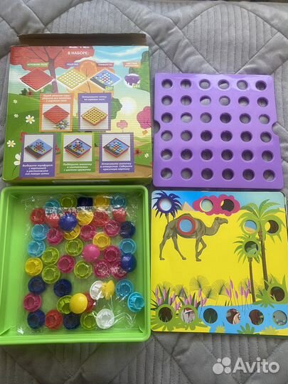 Развивающие игрушки. Пазл с кнопками