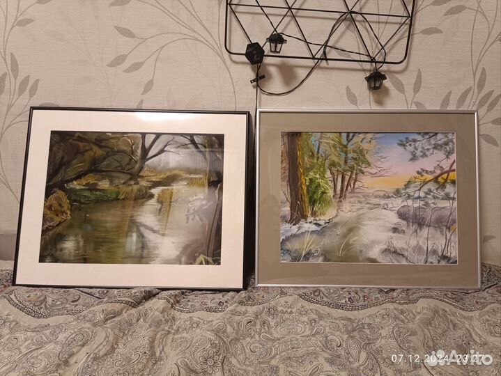 Картины пастелью 40х50