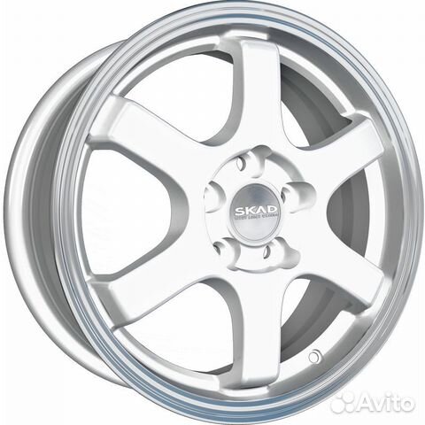 R15 4x100 6J ET48 D54,1 Скад Киото алмаз белый