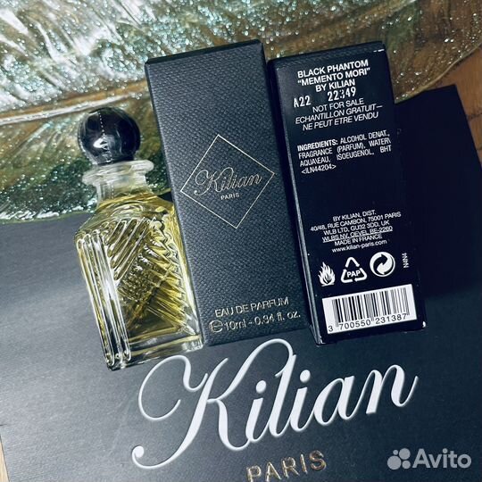 Kilian Black Phantom edP Миниатюра 10мл