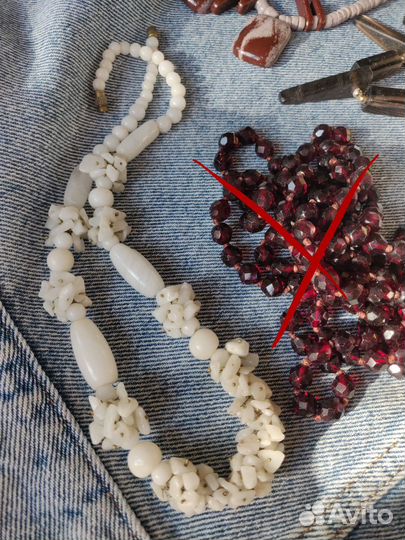 Бусы из натуральных камней СССР