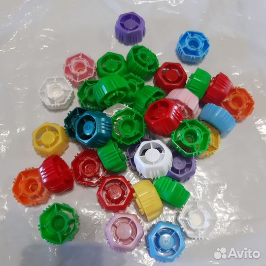 Крышечки от фруто няня. 39шт