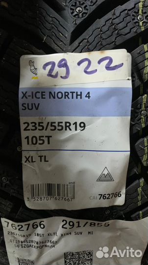 Michelin X-Ice North 4 SUV 235/55 R19 105T