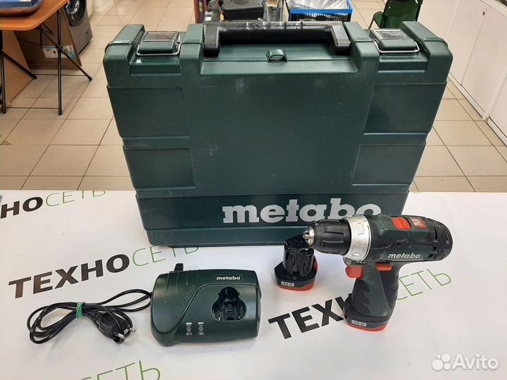 Шуруповерт Metabo PowerMaxx BS кейс