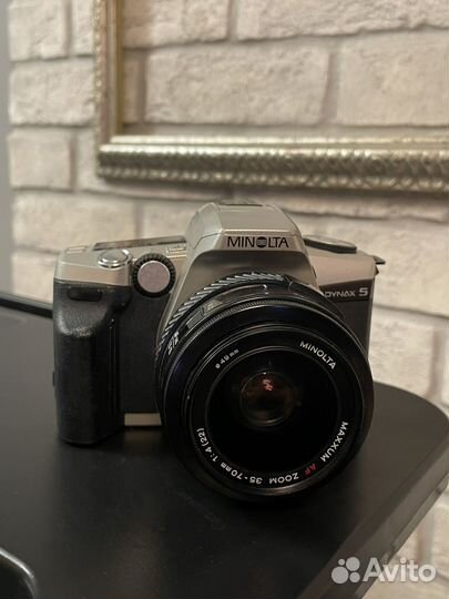 Пленочный фотоаппарат minolta dynax 5