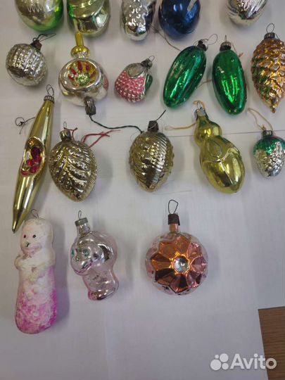 Елочные игрушки СССР