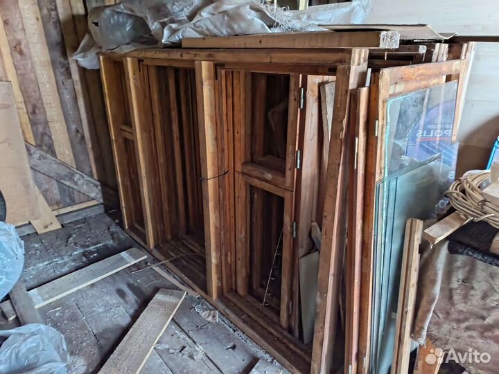 Деревянные оконные рамы