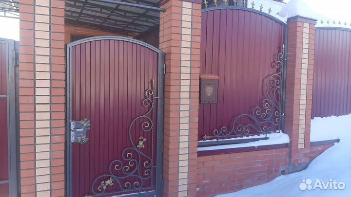 Кованые ворота и калитки