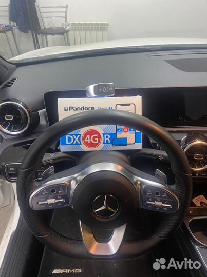 Pandora DX-9x автозапуск на мерседес FBS3 FBS4