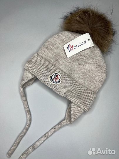 Шапка с шарфом детская M.o.n.c.l.e.r