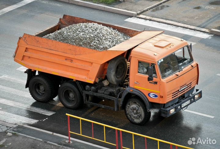 Щебень пгс Песок.отсев. Вывоз мусора