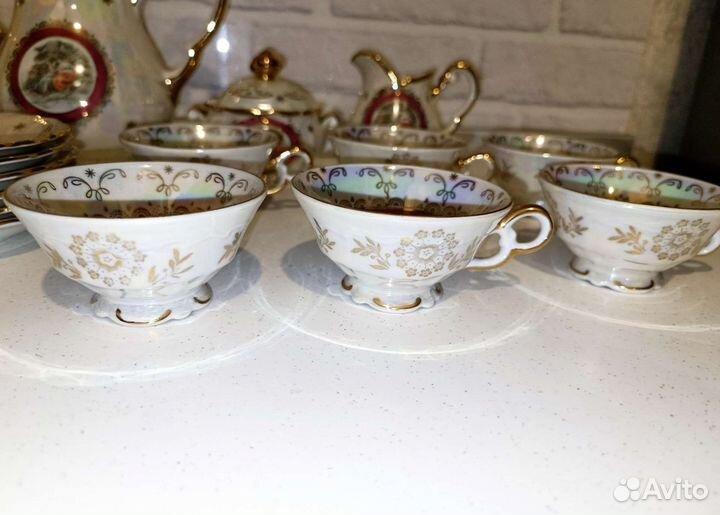 Кофейный/чайный сервиз мадонна гдр